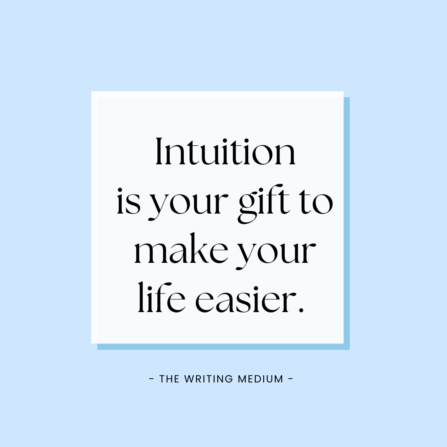 intuition makes life easier