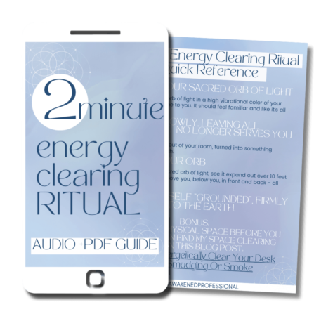 energy clearing ritual
