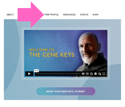 gene keys where to begin