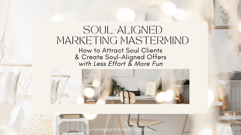 soul align and shine marketing mastermind