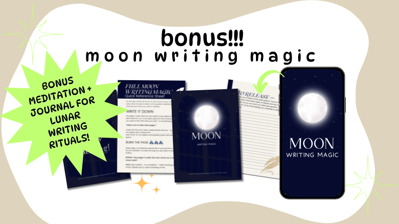 moon writing magic